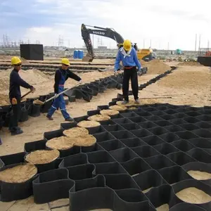 50-300mm Stabilizer Hdpe Geocell Gravel Grid For Ground Reinforcement Manufacture Price