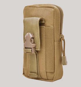 Sac banane tactique Molle pour homme, nouveauté, avec poche EDC pour téléphone, idéal pour la course, le camping et la chasse, accessoire souple pour le dos - Product Image 1