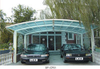 Structure de membrane tendue Q235B pour architecture, 0,36 mm-0,6 mm, pour parking à longue portée