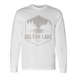 เบลตันเลค เท็กซัส เอาท์ดอร์สเสื้อยืดแขนยาวสไตล์วินเทจ - Product Image 2