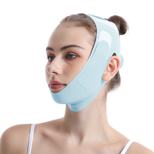 Maschera a nastro piccola <span class=keywords><strong>per</strong></span> lifting viso a V, <span class=keywords><strong>per</strong></span> doppio mento, fascia confortevole <span class=keywords><strong>per</strong></span> dimagrimento durante il sonno, colore personalizzabile, uso domestico - Product Image 1