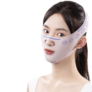 Ceinture de <span class=keywords><strong>masque</strong></span> réutilisable V-Line Double menton réducteur <span class=keywords><strong>masque</strong></span> de menton ceinture de levage <span class=keywords><strong>masque</strong></span> amincissant en forme de V - Product Image 1