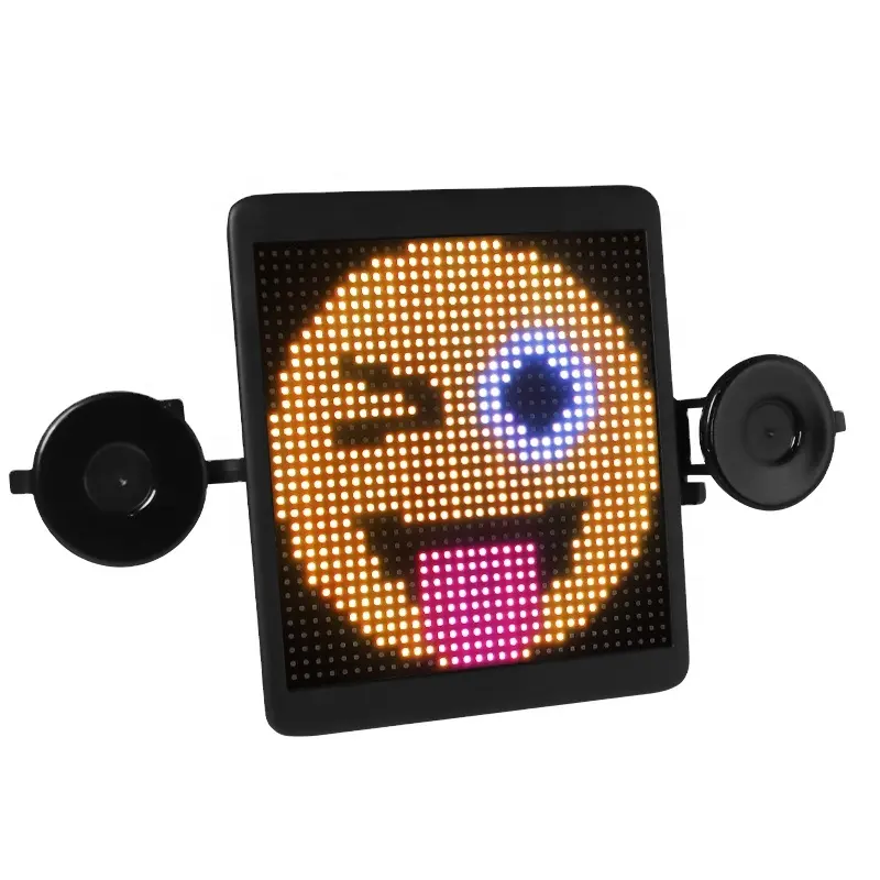 Voice Controlled Car LED Display For Car Rear Window Message Advertising Sign Back Window Car Pixel LED Display