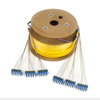 Kabel Patch Breakout Fiber Optik 36 Core SC Pre Terminated SC ke SC 36 Core