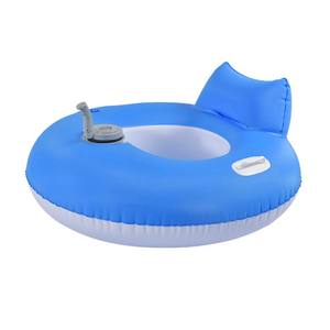 Flotteur gonflable de <span class=keywords><strong>tube</strong></span> de rivière pour adultes Tubes motorisés résistants flottant avec dossier pour la plage de l'eau d'été de fête - Product Image 3