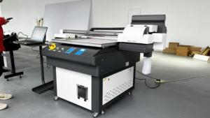 Phẳng máy in UV 3 đầu xp600 Mug máy in UV 9060 A1 với chai quay di động trường hợp máy in - Product Image 3