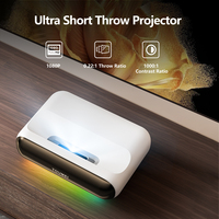 Proyector de Tiro Ultra Corto a Precio de Fábrica, 0.22:1, Enfoque Automático TOF, HDR10+, Compatible con 4K, Proyectores Láser UST, Proveedor OEM ODM