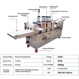 Linea di Produzione Completamente Automatica per la Lavorazione di <span class=keywords><strong>Pizza</strong></span> <span class=keywords><strong>Surgelata</strong></span>, Macchina per la Preparazione e l'Espansione della Base dell'Impasto - Product Image 2