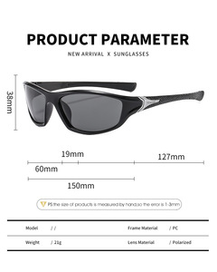 Nouvelles <span class=keywords><strong>lunettes</strong></span> de moto Oaky Design HD UV400, <span class=keywords><strong>lunettes</strong></span> de conduite <span class=keywords><strong>polarisées</strong></span>, <span class=keywords><strong>lunettes</strong></span> de soleil pour hommes et femmes, <span class=keywords><strong>lunettes</strong></span> de cyclisme en plein air - Product Image 4
