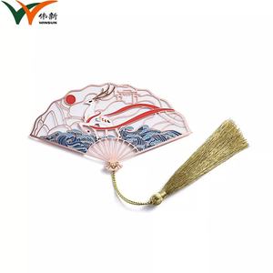 Marcapáginas de Metal de Latón con Diseño Tradicional Chino para Libros - Product Image 5