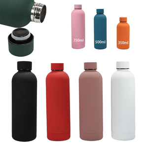Minimalist Stainless Steel Vacuum Insulated Water <b>Bottles</b> 500ml Double Wall Travel <b>Flasks</b> All Colors Available - Product Image 6
