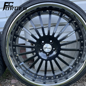 Jantes concaves profondes en alliage forgé en deux parties 5x114.3 5x112, 18 19 20 21 22 pouces, style JDM, <span class=keywords><strong>pour</strong></span> GTR 32 34 - Product Image 2