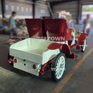 Vintage 2-Seat Antique Electric Roadster Open Top Design For <b>Film</b> Shooting Scenic Photo Prop Wedding Event Display - Product Image 3