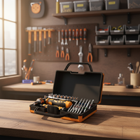 Juego Completo de Herramientas de Reparación Portátiles en Estuche Rígido para Mantenimiento del Hogar, Kit de Destornilladores para Computadora Portátil, Personalizable OEM