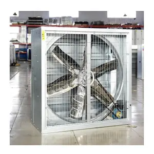 Ventilador industrial para gallinero, ventilador de escape de ventilación resistente con presión negativa para techo