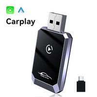 Adaptador Inalámbrico PIX-LINK OEM 2 en 1 para CarPlay y Android Auto, Dongle Inteligente WiFi, Convierte CarPlay con Cable a Inalámbrico