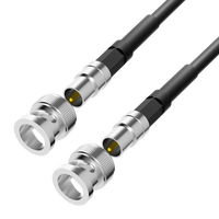 Câble CoaXPress CXP-6 BNC mâle vers BNC mâle 75 Ohm, câble coaxial haute vitesse pour caméra de vision industrielle