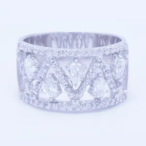 Fashion jewelry design AAA cz turkish silver jewelry istanbul grand bazaar rings