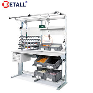 กล่องบรรจุภัณฑ์สำหรับคลังสินค้าโต๊ะสถานีพร้อมรถเข็นสำหรับหยิบของ - Product Image 5