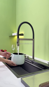 Sản Phẩm Mới 2025 Phổ <span class=keywords><strong>Hose</strong></span> Nhà Bếp Vòi Tự Động Cảm Biến Thác Vòi Nước Nước Bằng Thép Không Gỉ Tap Mixer Cảm Biến Thông Minh - Product Image 2