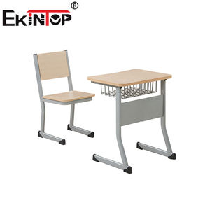 Conjunto de Escritorio y Silla de Madera Modernos <span class=keywords><strong>para</strong></span> Estudiantes, Altura Ajustable, Muebles <span class=keywords><strong>Universitarios</strong></span> <span class=keywords><strong>para</strong></span> Oficina en Casa, Aula, Escritorio Infantil - Product Image 2