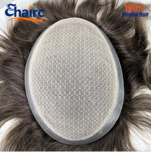 Système capillaire bouclé pour hommes en dentelle double couche, 100% <span class=keywords><strong>cheveux</strong></span> humains, durable et résistant à la déchirure, pour <span class=keywords><strong>cheveux</strong></span> clairsemés - Australie - Product Image 6