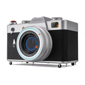 Quiosco de Celebridades de Internet, Carrito de Comida Móvil, Carrito de Comida Multifuncional Comercial, Contenedor de Cámara Retro - Product Image 1