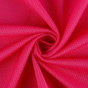 Tissu en <span class=keywords><strong>maille</strong></span> à petits trous, à faible élasticité, effet œil de perdrix, doublure sportive respirante, 100% polyester, chaussures de sport - Product Image 1