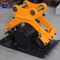 Compacteur de plaques hydraulique JUEQI à vente directe usine avec pompe pour excavatrices de 5 à 18 tonnes, garantie 2 ans, compactage de tranchées