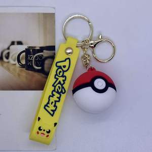 Nouveau porte-clés Poké Ball 3D personnalisable 2025 pour accessoires <span class=keywords><strong>de</strong></span> voiture, jouets d'anime pour enfants et adultes - Product Image 2