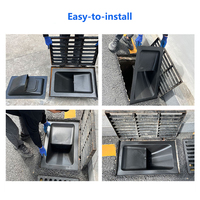 Grille de drain de sol anti-odeur et anti-moustiques en PE, PP et acier inoxydable 304, durable, pour la protection contre les insectes dans la maison et le jardin