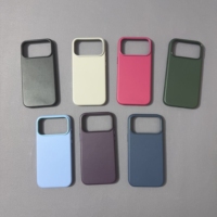 Étui en cuir officiel 1:1 pour iPhone 18 Pro Max, avec chargement magnétique, compatible avec la recharge sans fil, protection intégrale