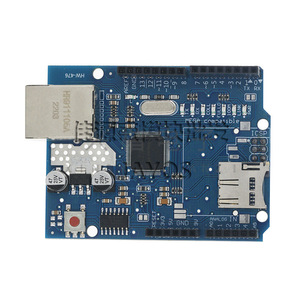 Placa de expansión de red Ethernet W5100 con ranura para tarjeta SD para Mega Compatible con Arduino - Product Image 1