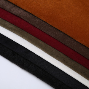 Plush <b>Fabric</b> Double Faced 100% Polyester Medium <b>Weight</b> Solids Nonwoven Cushion <b>Fabric</b> For Pillow Toy Shoe Lining Packaging - Product Image 3
