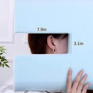 Almohada para Piercing de oreja de espuma viscoelástica ajustable de tres alturas para personas que duermen de lado, inflamación del dolor de oído y protección para Piercing de oreja - Product Image 2
