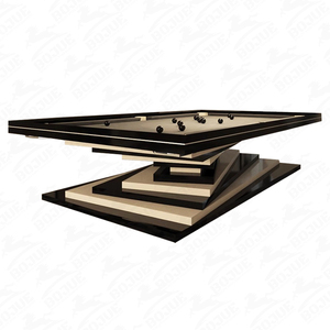 Hiện Đại Sang Trọng Tùy Chỉnh Kích Thước 9ft Hồ Bơi Snooker Bảng Gỗ Rắn Với Túi Da Miễn Phí Vận Chuyển Mini Trò Chơi Đệm Chất Liệu Cao Su - Product Image 4