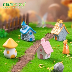 Pietre Decorative per Paesaggistica Weij, Piccole a Forma di Fungo, Accessori Decorativi Fai-da-Te per Giardino, Mini - Product Image 3