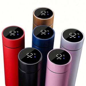 Bouteille isotherme sous vide en acier inoxydable à double paroi 350/500 ml (12 oz/17 oz) avec couvercle à clapet et paille - Product Image 2