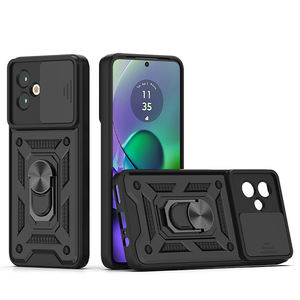Nuevos Accesorios para Motorola Moto G54 5g G35 55 <span class=keywords><strong>75</strong></span> 45, Funda con Anillo Metálico 360, Soporte, Protector de Lente de Cámara Deslizante - Product Image 6