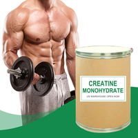 Échantillon Gratuit Vente en Gros Créatine Halal en Poudre 100% Monohydrate 200 Mesh en Vrac 300g 500g Marque Privée Personnalisée