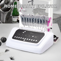 Épilateur de beauté pour soins personnels - Nettoyeur de pores sur pied - Traitement bio à micro-courant - Appareil professionnel de lifting et d'amélioration mammaire