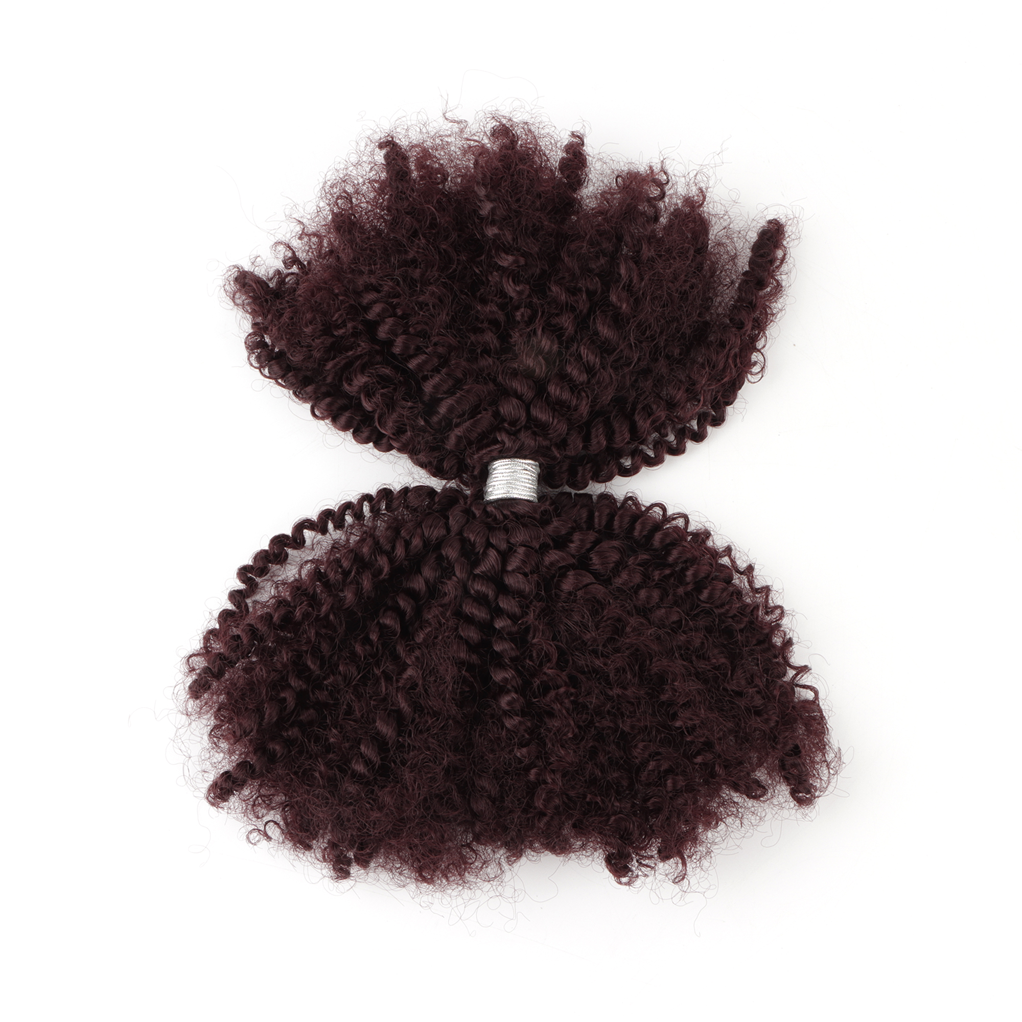 Braiding Hair Synthetic Hair Bundles Afro Kinky Bulk Human Hair 4c for Twists Braids Blend Hair Afro - Image 4