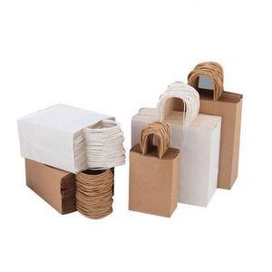 Bolsas de Papel Kraft Biodegradables y Personalizables, Ecológicas, para Exhibición de Productos, Empaque de Regalos y Uso Diario - Product Image 2