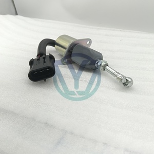 6681513 6667993 6662993 6577503 6681512 6690563 Électrovanne d'extinction de haute qualité 12V pour pièces d'excavatrice à moteur S150 S160K - Product Image 6