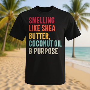 Camiseta vintage con aroma a manteca de karité, aceite de coco y Purpose - Product Image 3