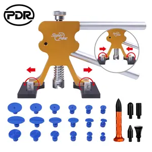 Super Pdr Dent Lifter Puller Tool Kit Tap Down Pen Auto Body Dent Reparatie Tools Universal Diy Pdr Handgereedschap