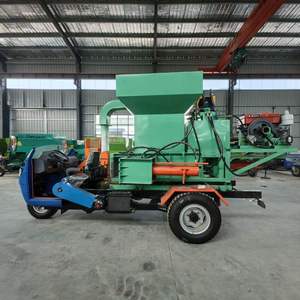 Fully Automatic Green Storage Silage Baling and Coating Integrated Machine Round <b>Baler</b> Machine - Product Image 1