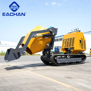 Tangki Pengaduk Mini Crawler Efisiensi Tinggi untuk Proyek Bangunan Hunian, Tangki Pengaduk Beton Diesel Hidrolik Penuh - Product Image 1