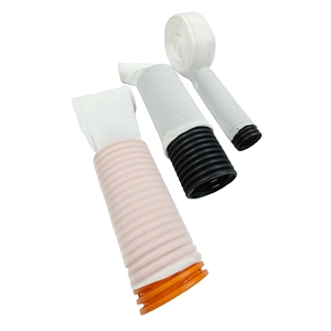 Tubos de plástico de tubería corrugada suave perforada de HDPE de 116mm con calcetín <span class=keywords><strong>para</strong></span> campos de drenaje efectivos - Product Image 6