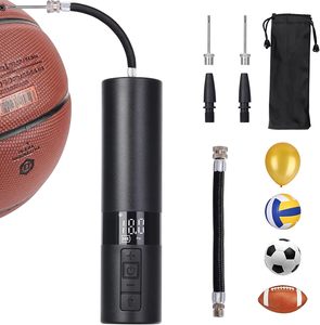 Fournitures de sport mini <span class=keywords><strong>gonfleur</strong></span> d'air de pompe à <span class=keywords><strong>ballon</strong></span> électrique rechargeable portable pour vélo de basket-ball de football de football - Product Image 1